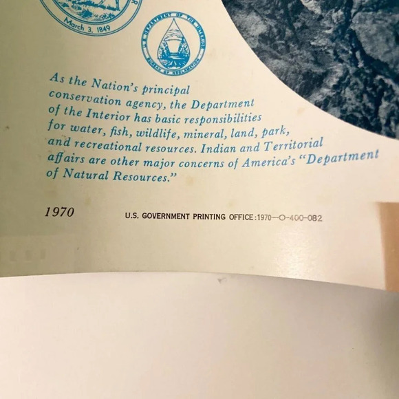 Vintage 1970 Hoover Dam Nevada US Interior Department Guide Brochure Arizona - Picture 10 of 10